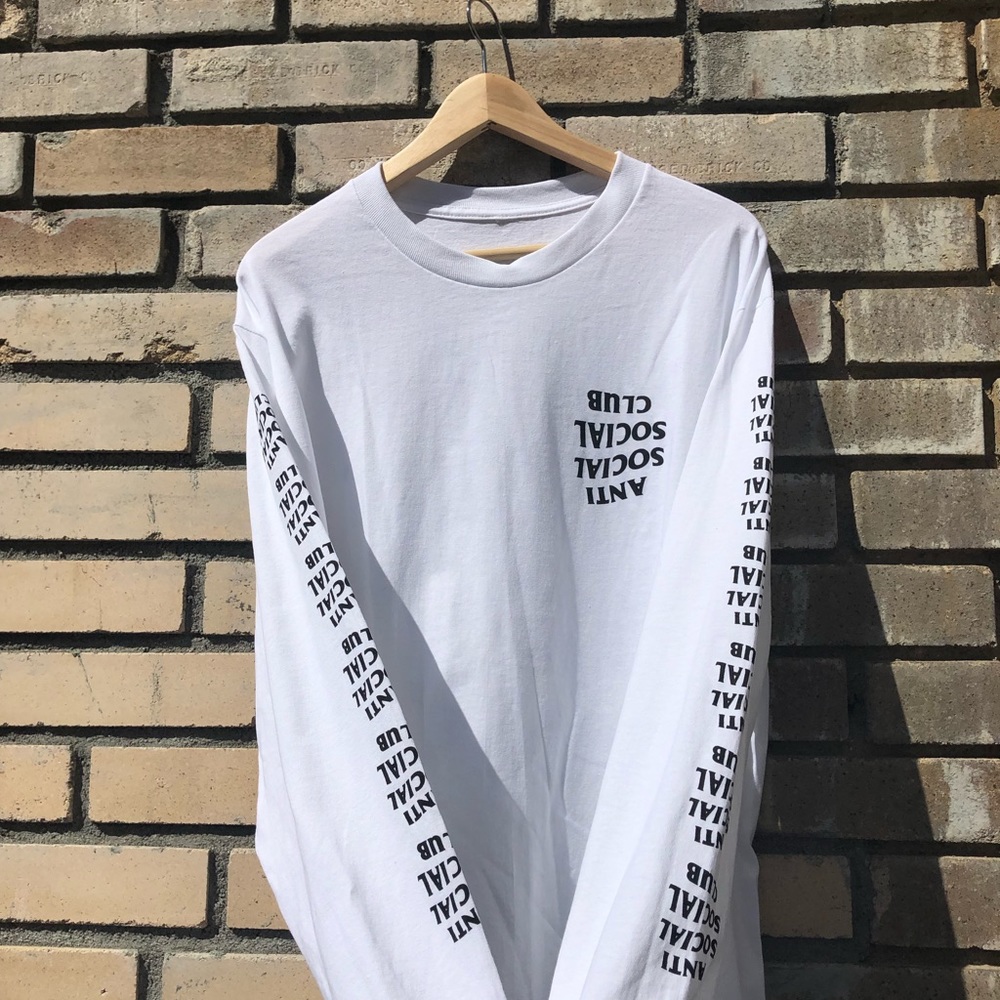 Antisocial Social Club reversed logo L/S - Picture 2 of 5